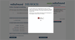 Desktop Screenshot of evolver-live.volksfreund.de